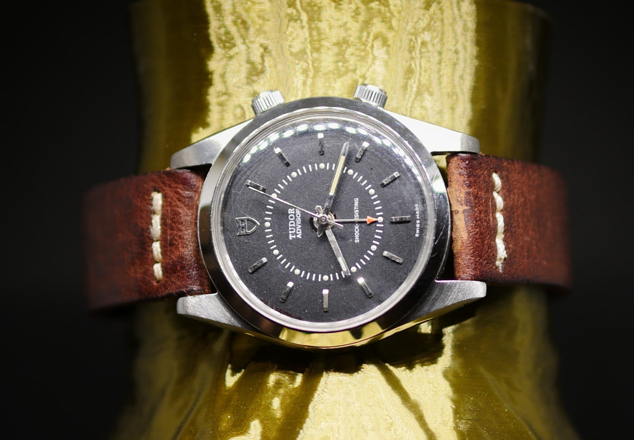 TUDOR Heritage Advisor Men's Black Watch - 7926 for sale online | eBay